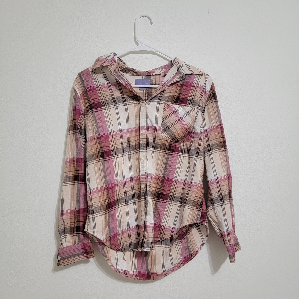 Laura Scott Plaid Shirt